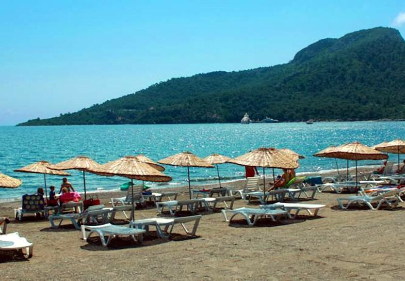 Verano Beach Hotel Ичмелер Экстерьер фото